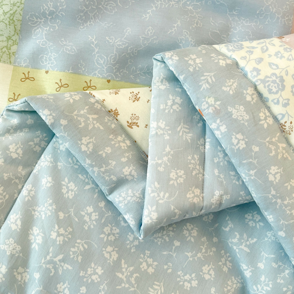 91家纺网 家纺一手货源 找家纺 （总）一加一 2026新款全棉新疆棉花夏被夏凉被空调被四件套-棉语清夏