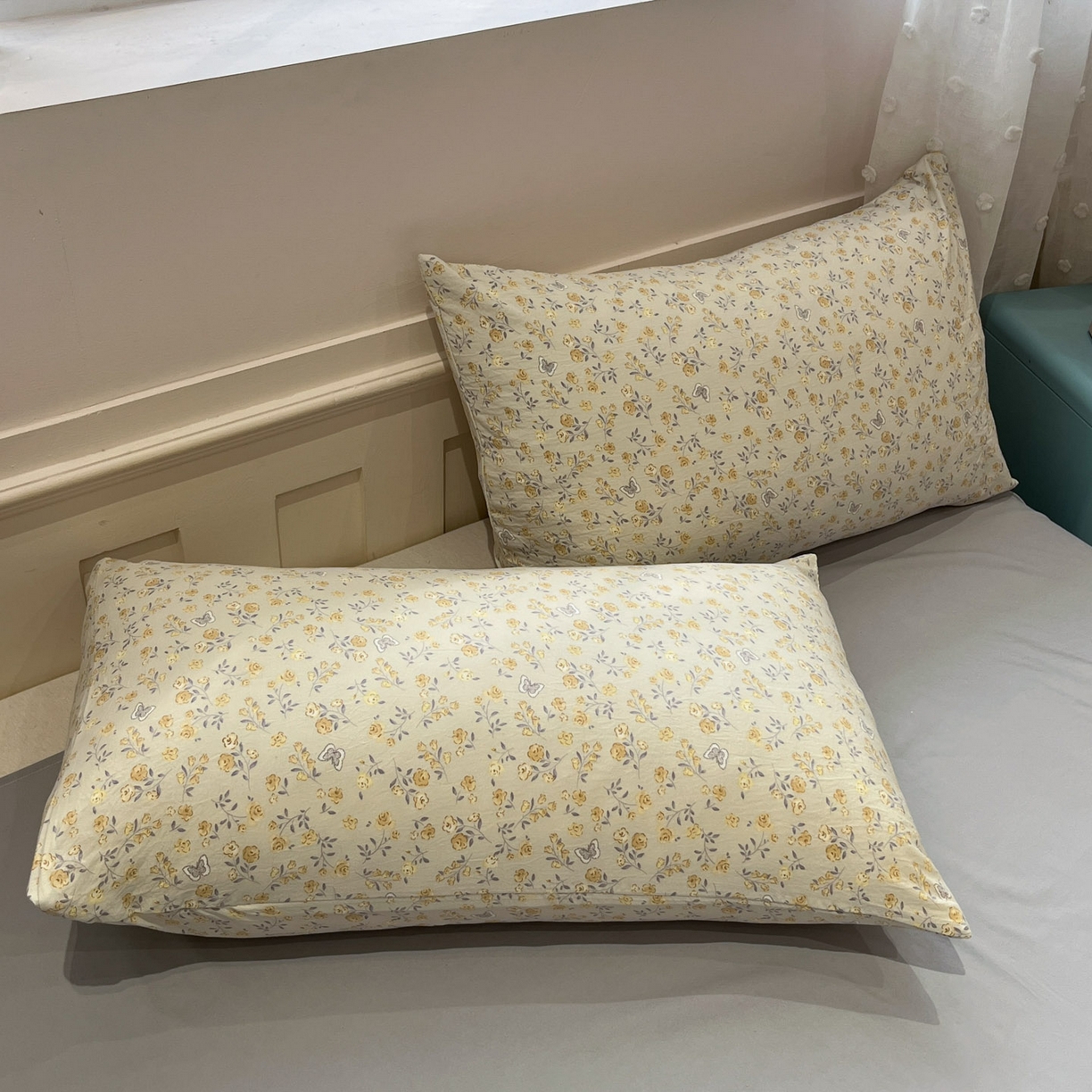 91家纺网 家纺一手货源 找家纺 一加一 2026新款云柔棉印花凉感冰蚕夏被夏凉被空调被四件套 花涧