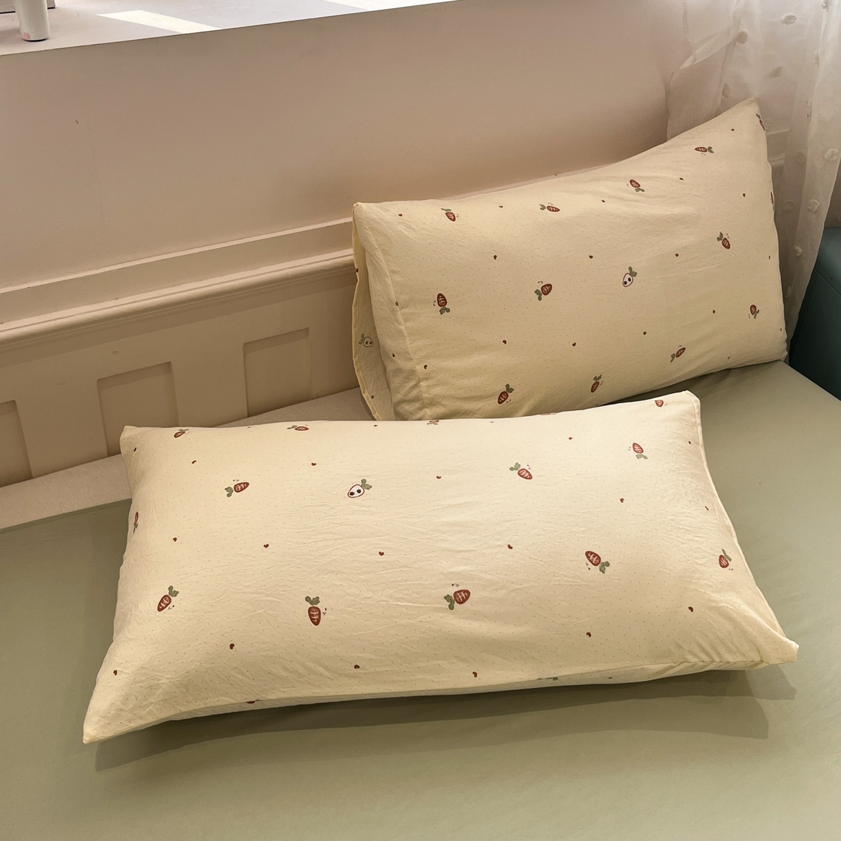 91家纺网 家纺一手货源 找家纺 一加一 2026新款云柔棉印花凉感冰蚕夏被夏凉被空调被四件套 浅夏