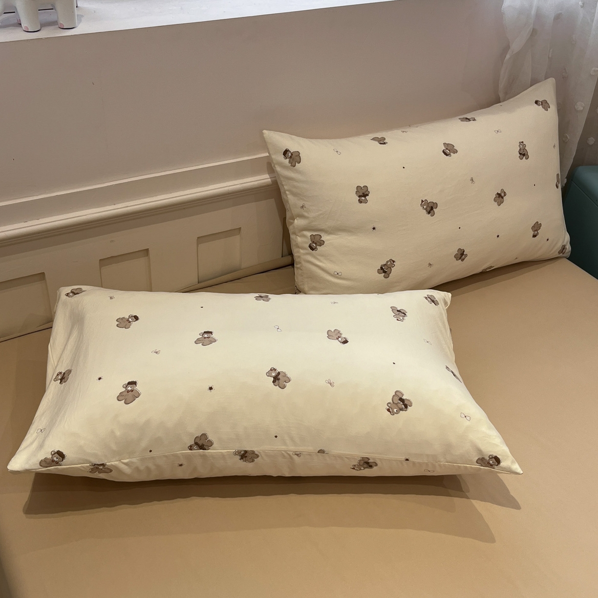 91家纺网 家纺一手货源 找家纺 一加一 2026新款云柔棉印花凉感冰蚕夏被夏凉被空调被四件套 星星熊