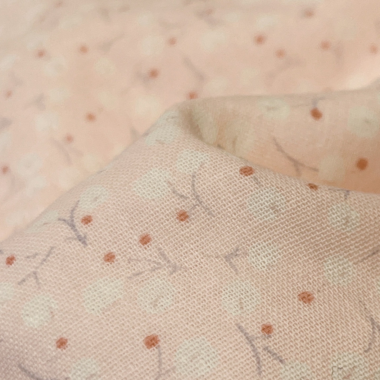 91家纺网 家纺一手货源 找家纺 一加一 2026新款全棉双层纱印花小花边大豆夏被夏凉被空调被-花纱眠夏 岚花绪