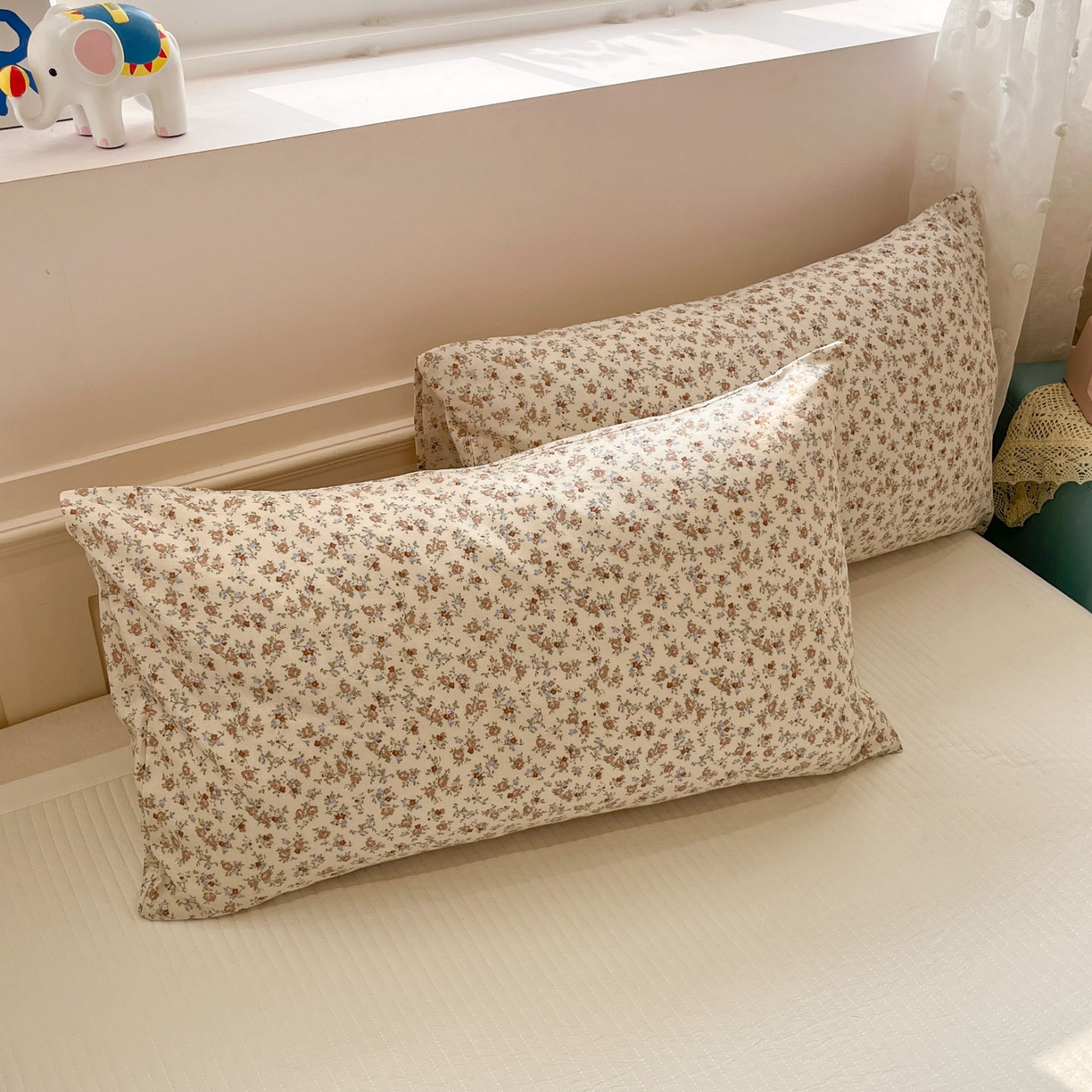 91家纺网 家纺一手货源 找家纺 （总）一加一 2026新款纯棉双层纱花边蚕丝润肤夏被夏凉被空调被-棉边夏序