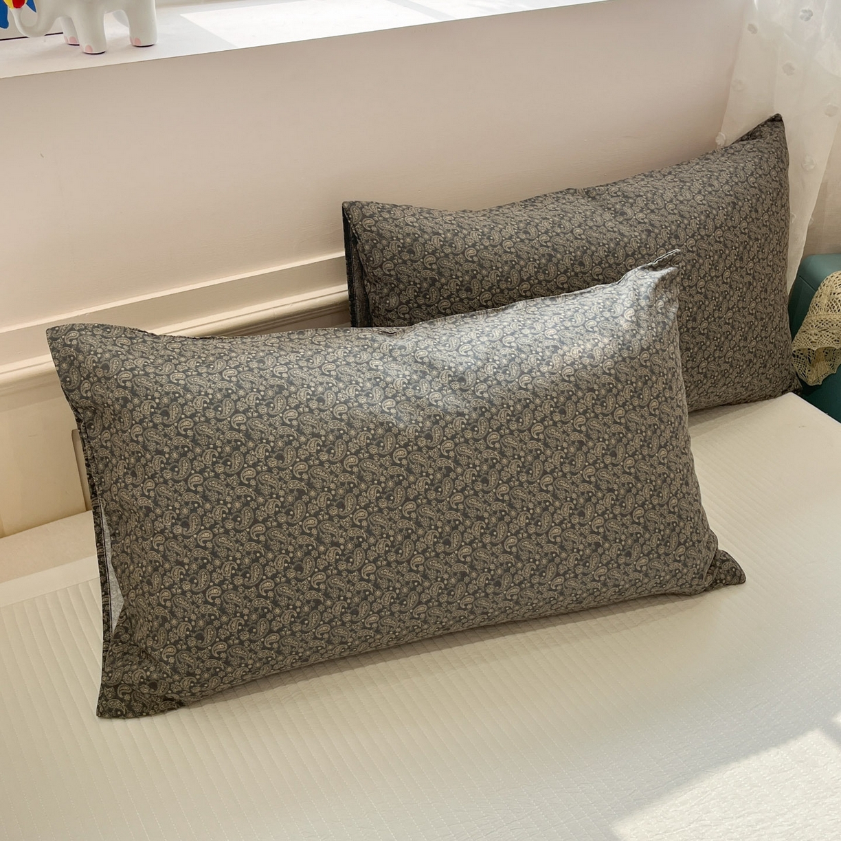 91家纺网 家纺一手货源 找家纺 一加一 2026新款纯棉双层纱花边蚕丝润肤夏被夏凉被空调被-棉边夏序 连理枝