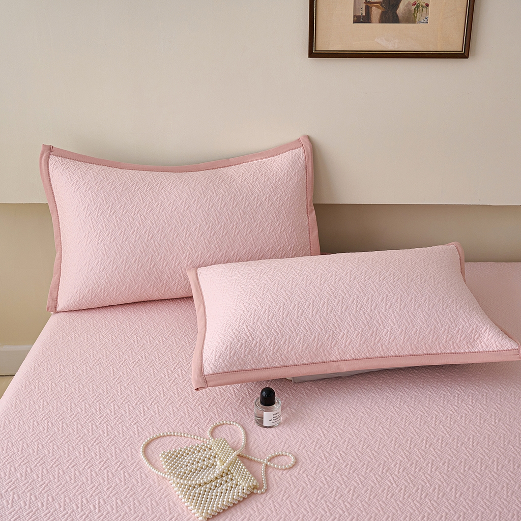 91家纺网 家纺一手货源 找家纺 （总）青雅席业 2026新款A类凉感豆豆席凉席席子-床笠款