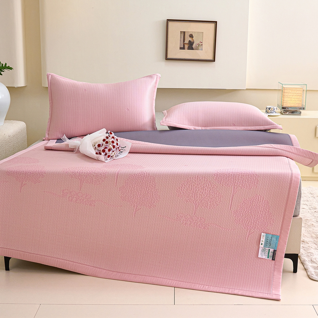 91家纺网 家纺一手货源 找家纺 （总）青雅席业 2026新款A类凉感豆豆席凉席席子-平铺款