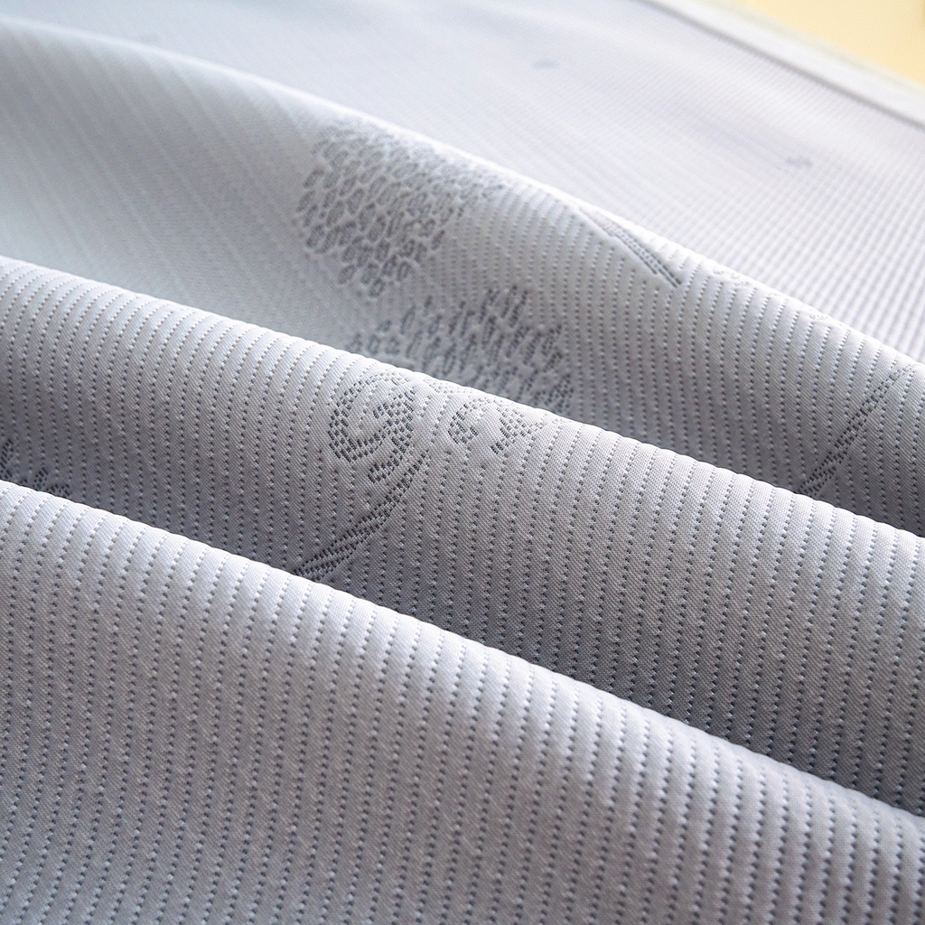 91家纺网 家纺一手货源 找家纺 青雅席业 2026新款A类凉感豆豆席凉席席子-平铺款 平铺款-幸福树-灰