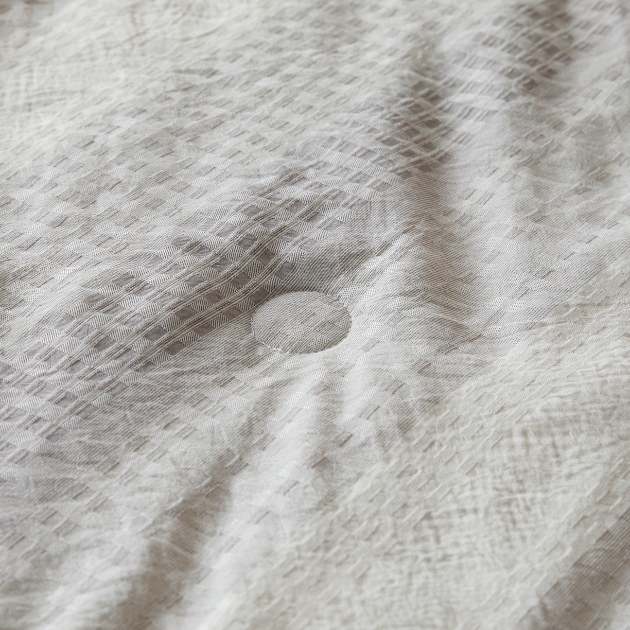 91家纺网 家纺一手货源 找家纺 一加一 2026新款凉感提花大豆夏被夏凉被空调被四件套-简约生活 简约生活-灰