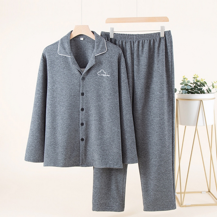 91家纺网 家纺一手货源 找家纺 （总）洛兰沙家居馆 德绒情侣睡衣春秋冬季女刺绣保暖长袖长裤宽松男家居服套装可外穿