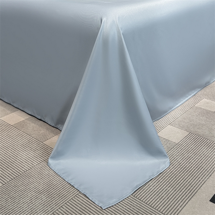 91家纺网 家纺一手货源 找家纺 笙意家纺 2026A类水洗冰丝数码印花宽边夏被四件套古韵蝶音