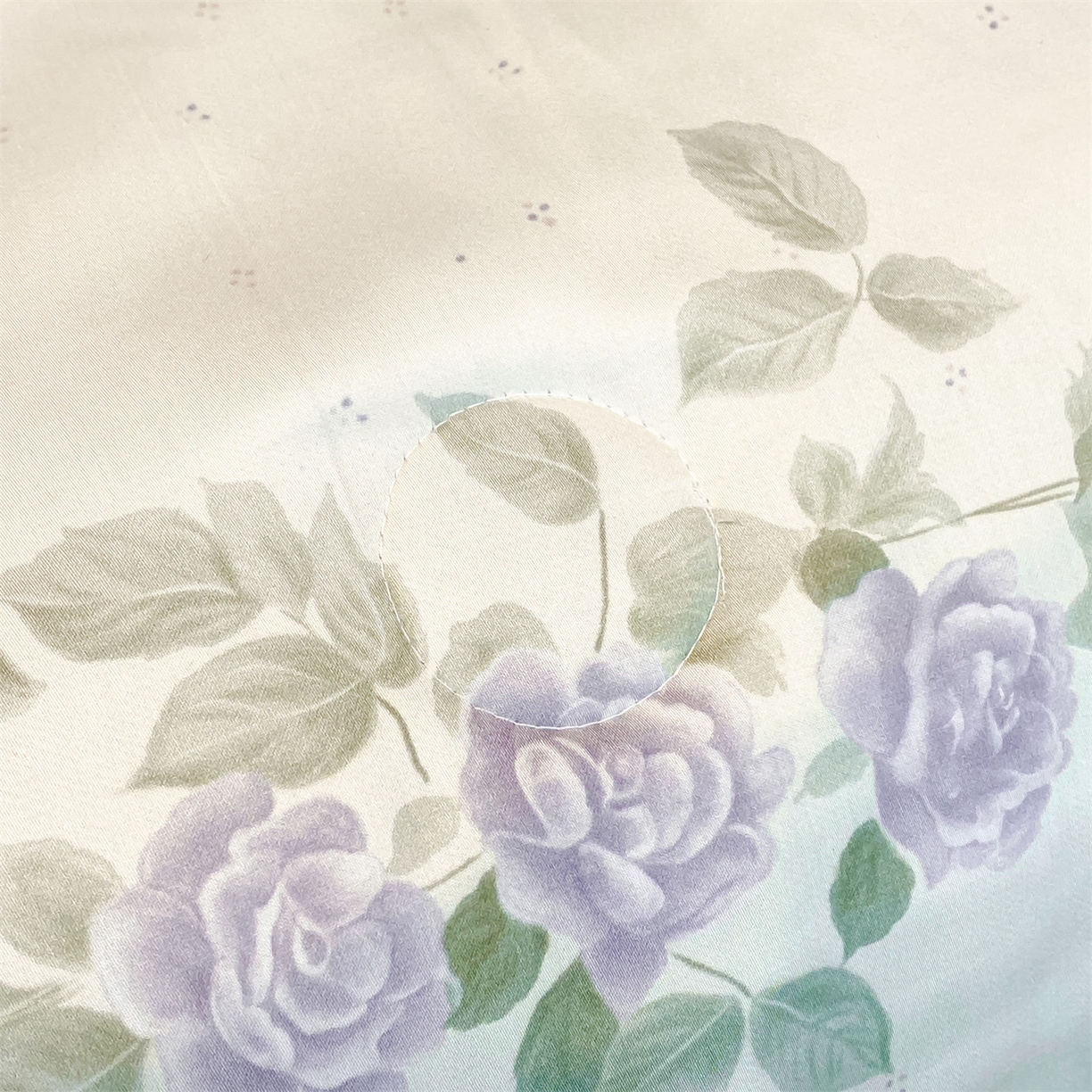 91家纺网 家纺一手货源 找家纺 笙意家纺 2026A类水洗冰丝数码印花宽边夏被四件套千紫