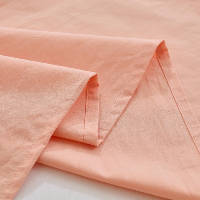 91家纺网 家纺一手货源 找家纺 春皖家纺 2026新款色织AB版水洗棉三件套四件套单品系列（单床单-B版风格一） 素雅浅玉