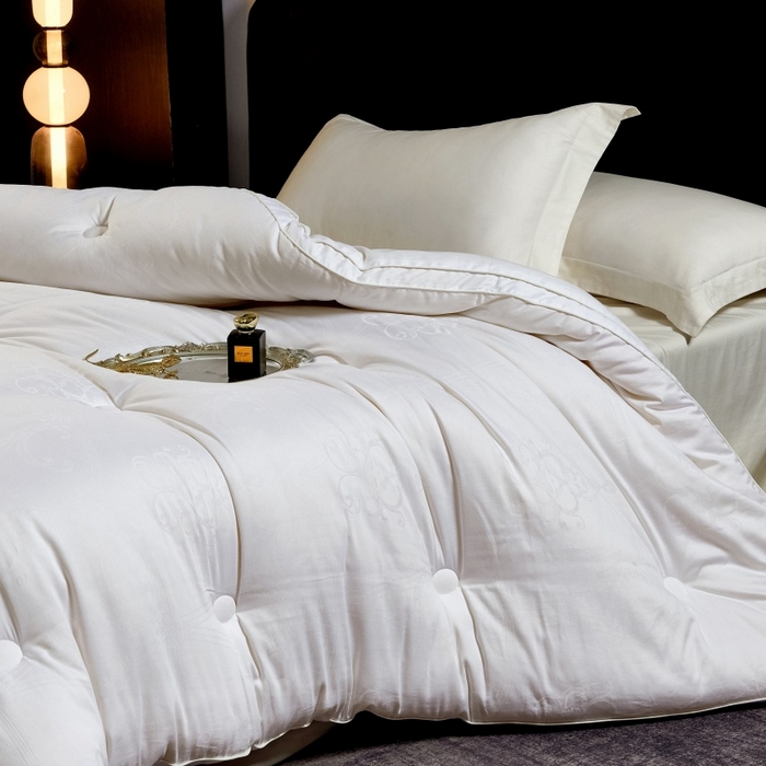 91家纺网 家纺一手货源 找家纺 （总）壹张床 2026新款全棉40支欧式大提花立体大豆纤维被春秋被冬被学生被被子被芯