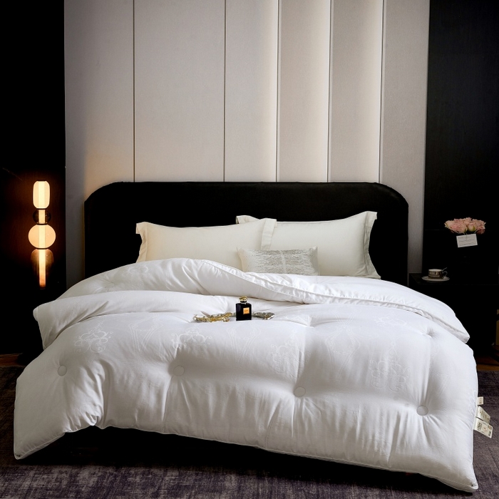 91家纺网 家纺一手货源 找家纺 （总）壹张床 2026新款全棉40支欧式大提花立体大豆纤维被春秋被冬被学生被被子被芯