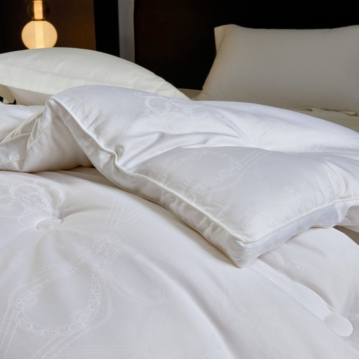 91家纺网 家纺一手货源 找家纺 （总）壹张床 2026新款全棉40支欧式大提花立体大豆纤维被春秋被冬被学生被被子被芯