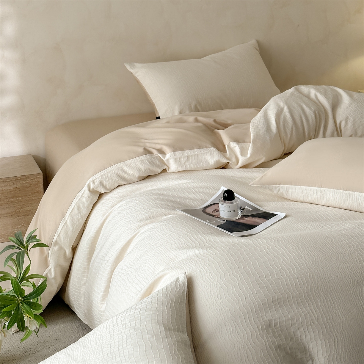 91家纺网 家纺一手货源 找家纺 （总）恒爱家纺 2026春夏新款全棉纯棉提花四件套