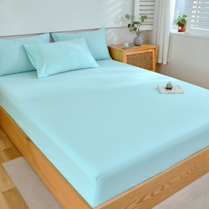 91家纺网 家纺一手货源 找家纺 （总）春皖家纺 2026新款色织AB版水洗棉三件套四件套单品系列（单床笠-B版风格一）