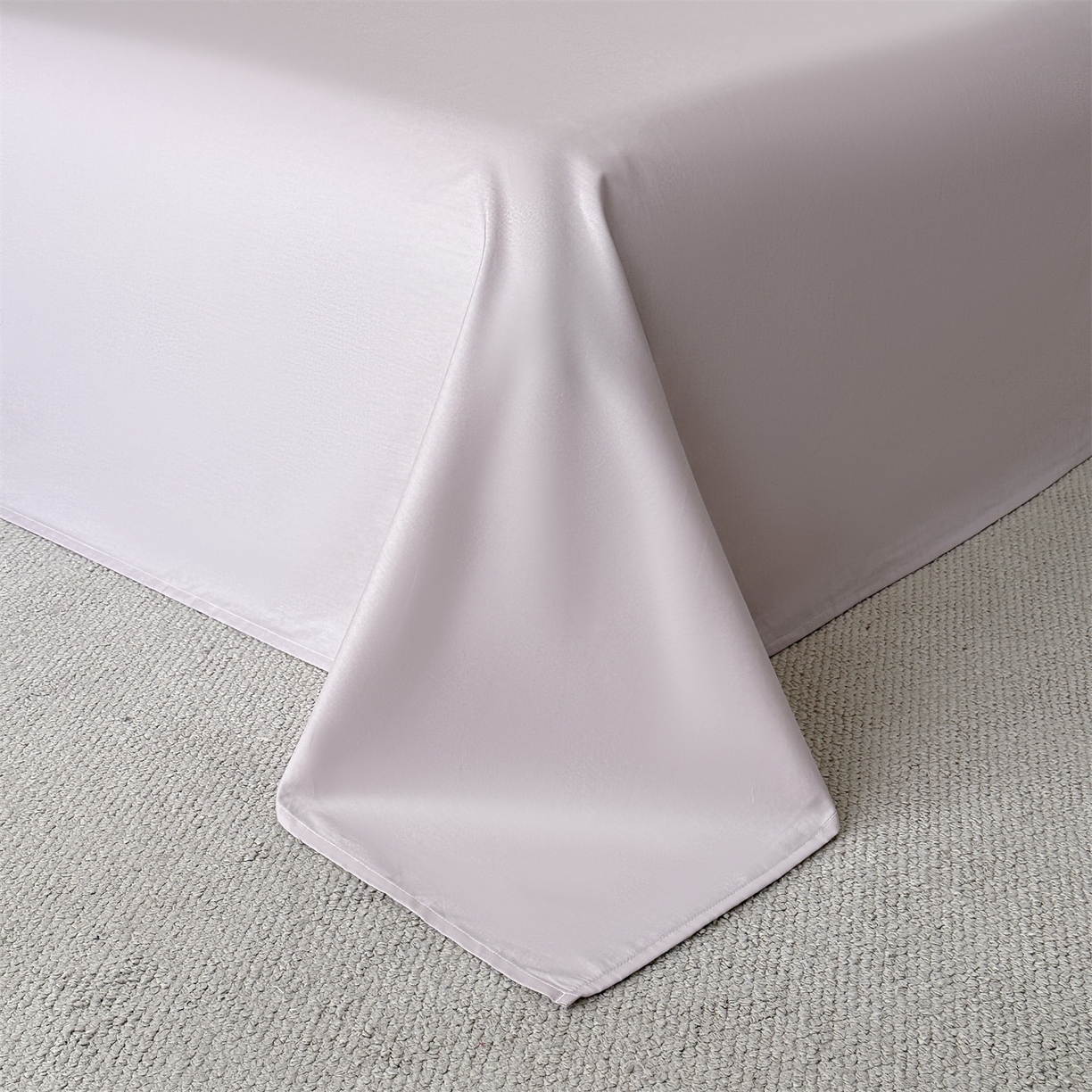 91家纺网 家纺一手货源 找家纺 恒爱家纺 2026春夏新款全棉纯棉提花四件套 千丝蝴蝶-紫