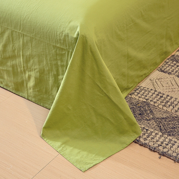 91家纺网 家纺一手货源 找家纺 春皖家纺 2026新款色织AB版水洗棉三件套四件套单品系列（单枕套风格一） 栗木-芒格