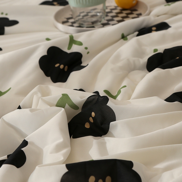 91家纺网 家纺一手货源 找家纺 薇玛仕 2026爆款新款印花凉感丝夏凉被空调被带氨自带凉感夏被 萌芽