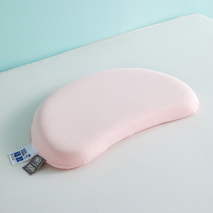 91家纺网 家纺一手货源 找家纺 纳斯顿家纺 2026新款儿童硅胶枕 粉色