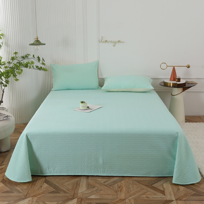 91家纺网 家纺一手货源 找家纺 （总）薇玛仕 2026新款锦氨冰淇淋凉感丝夏凉被乳胶床单夏被四件套