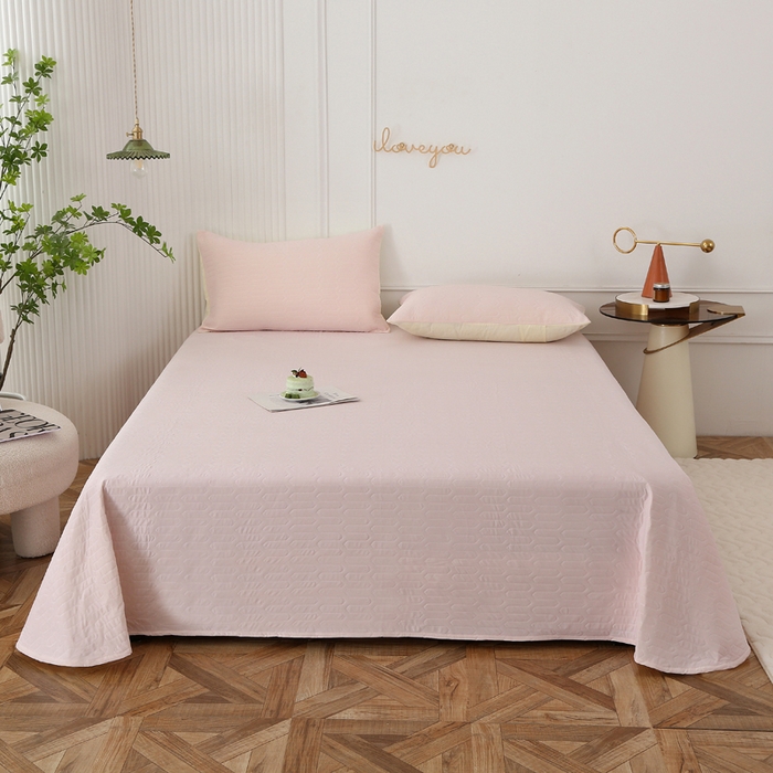 91家纺网 家纺一手货源 找家纺 （总）薇玛仕 2026新款锦氨冰淇淋凉感丝夏凉被乳胶床单夏被四件套