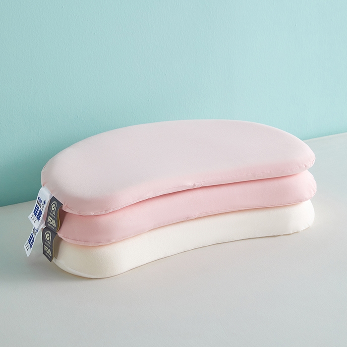 91家纺网 家纺一手货源 找家纺 纳斯顿家纺 2026新款儿童硅胶枕 粉色