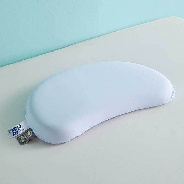 纳斯顿家纺 2026新款儿童硅胶枕 蓝色