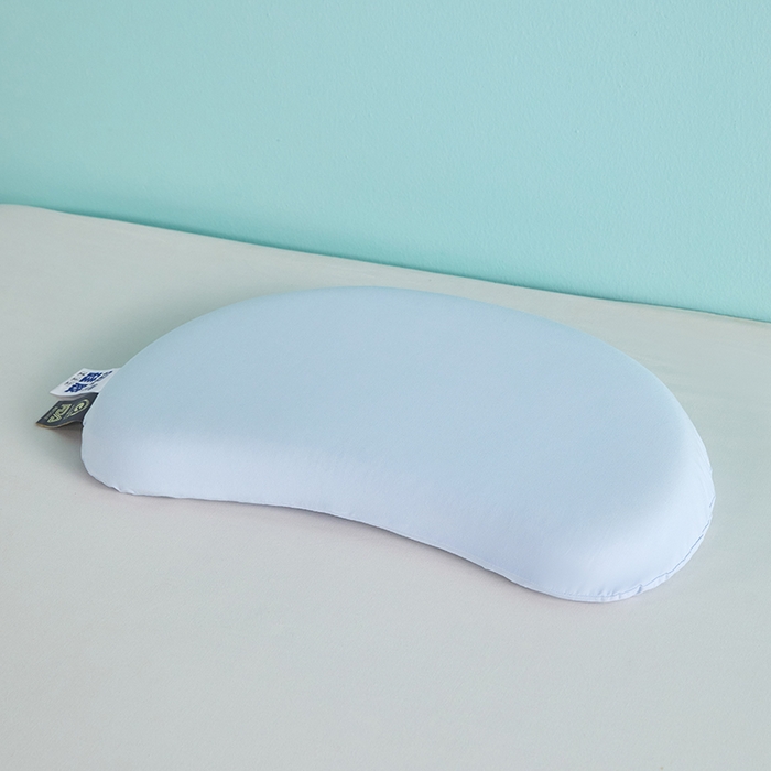 91家纺网 家纺一手货源 找家纺 纳斯顿家纺 2026新款儿童硅胶枕 蓝色