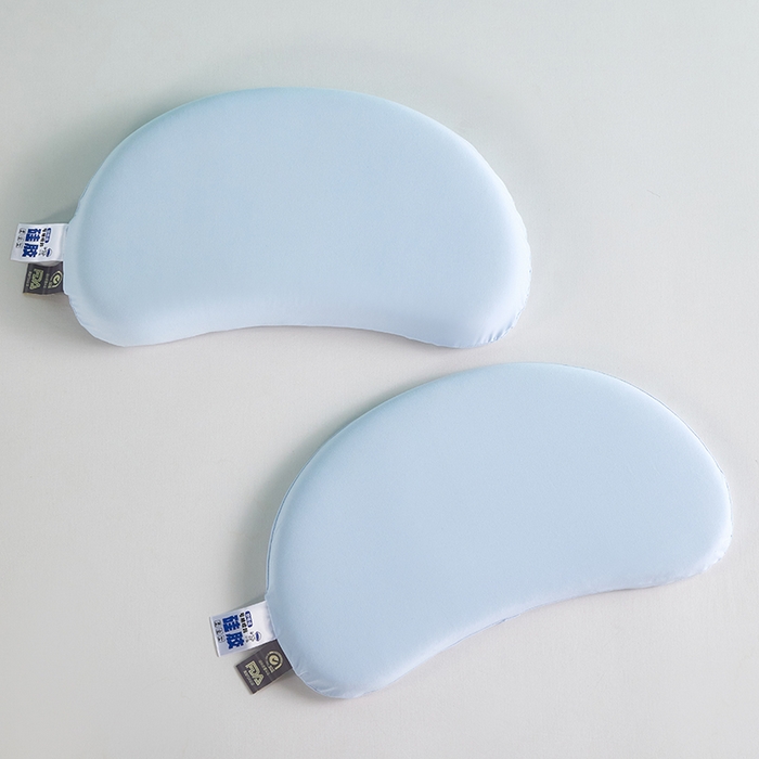 91家纺网 家纺一手货源 找家纺 纳斯顿家纺 2026新款儿童硅胶枕 蓝色