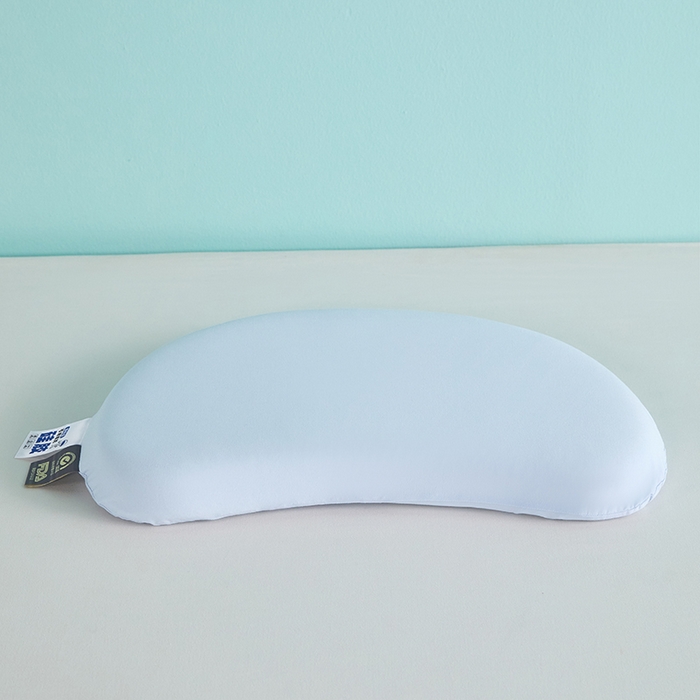 91家纺网 家纺一手货源 找家纺 纳斯顿家纺 2026新款儿童硅胶枕 蓝色