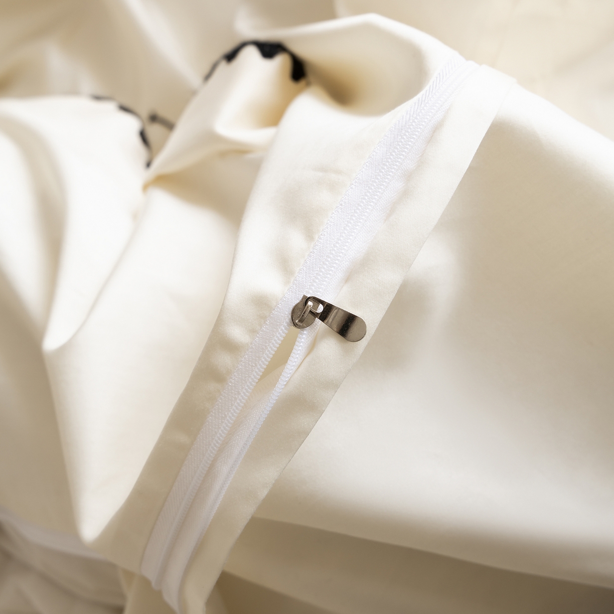 91家纺网 家纺一手货源 找家纺 （总）蓝邻家纺 2026新款全棉50s长绒棉轻奢风贝壳边四件套系列