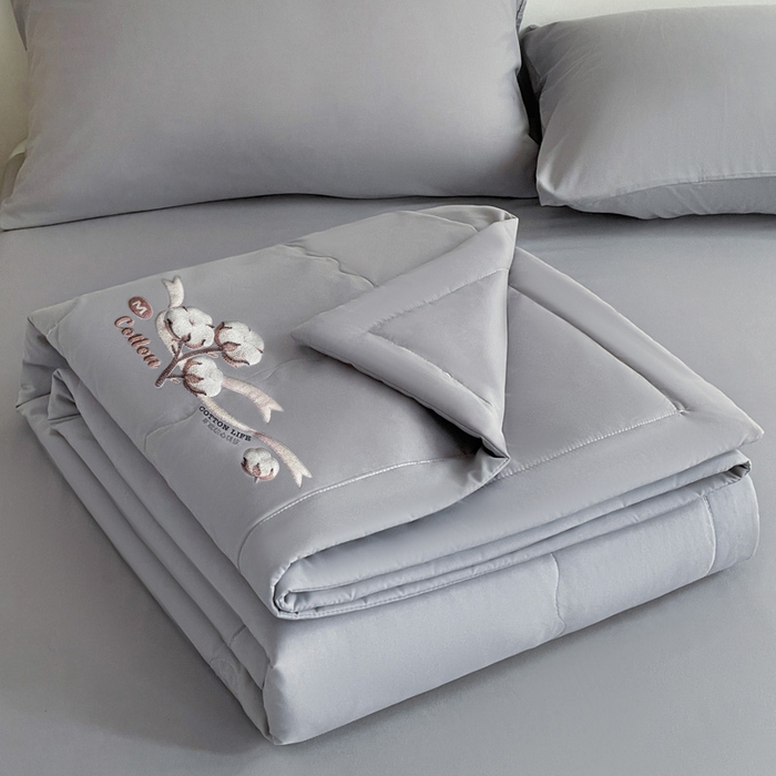 91家纺网 家纺一手货源 找家纺 （总）易展家居 2026新款水洗棉新疆棉花夏被-棉花棉花+熊猫款