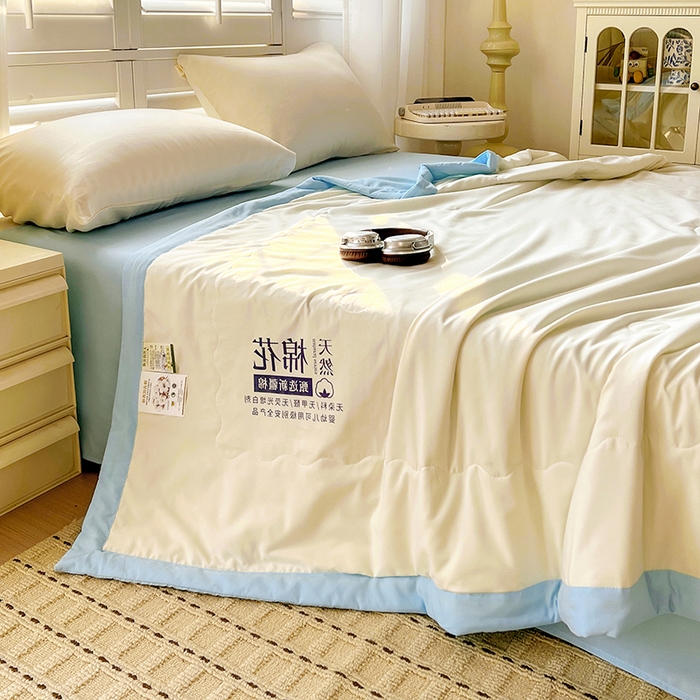 91家纺网 家纺一手货源 找家纺 （总）易展家居 2026新款水洗棉新疆棉花夏被-棉花棉花+熊猫款