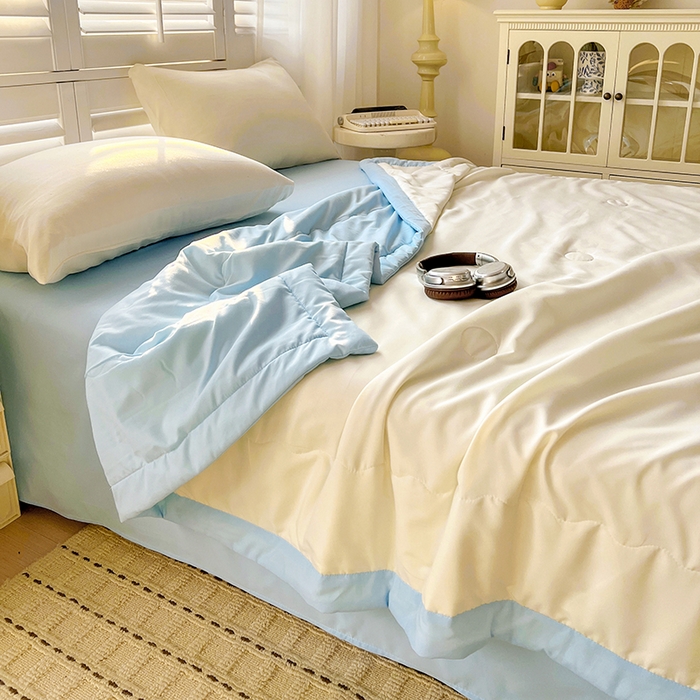 91家纺网 家纺一手货源 找家纺 （总）易展家居 2026新款水洗棉新疆棉花夏被-棉花棉花+熊猫款