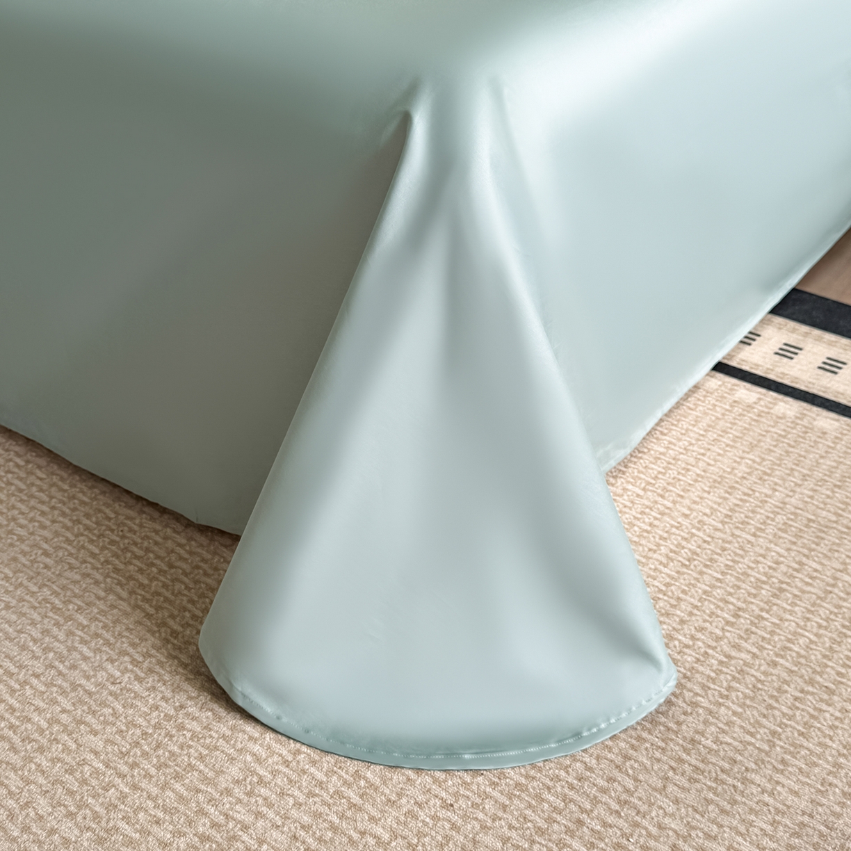 91家纺网 家纺一手货源 找家纺 置顶家纺 2026新款亲肤刺绣四件套-薇朵 薇朵-繁星蓝