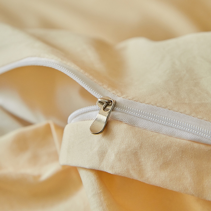 91家纺网 家纺一手货源 找家纺 孑寐家纺 2026新款索菲亚系列云柔棉床盖四件套 索菲亚-奶油黄