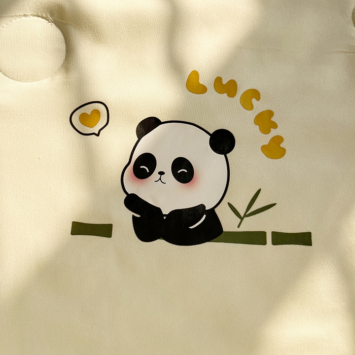 91家纺网 家纺一手货源 找家纺 易展家居 2026新款水洗棉新疆棉花夏被-棉花棉花+熊猫款 能猫-黄拼蓝