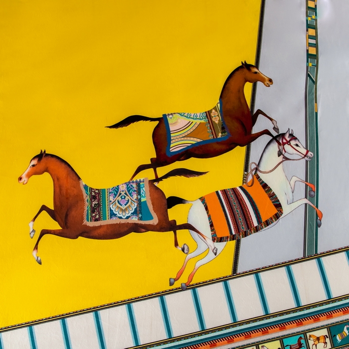 91家纺网 家纺一手货源 找家纺 梵克保罗 2026新款水洗仿天丝数码凉感丝四件套 博睿