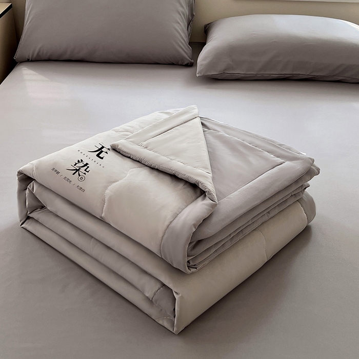 91家纺网 家纺一手货源 找家纺 （总）易展家居 2026新款水洗棉大豆纤维夏被