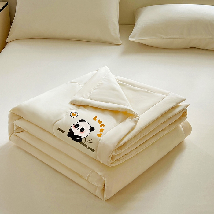 91家纺网 家纺一手货源 找家纺 （总）易展家居 2026新款水洗棉大豆纤维夏被