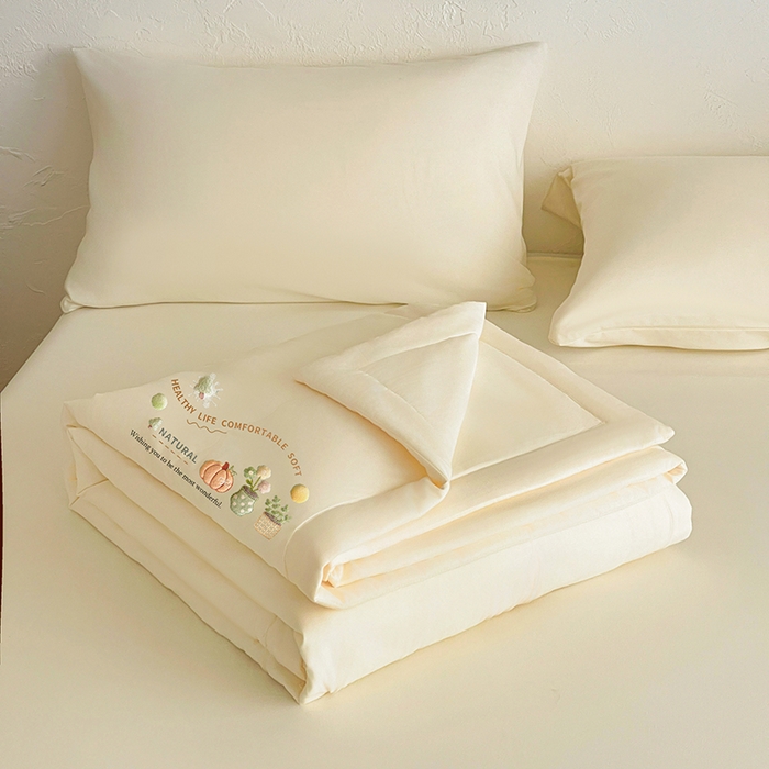 91家纺网 家纺一手货源 找家纺 （总）易展家居 2026新款水洗棉大豆纤维夏被