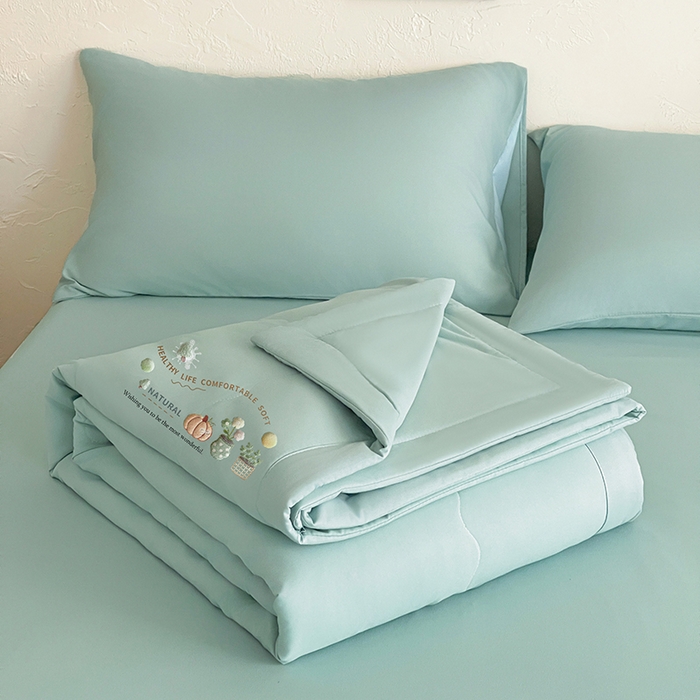 91家纺网 家纺一手货源 找家纺 （总）易展家居 2026新款水洗棉大豆纤维夏被