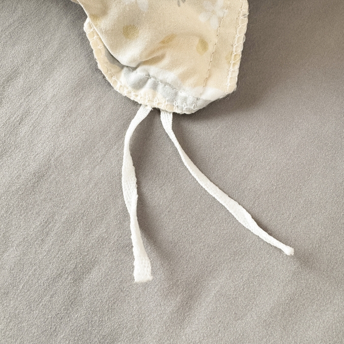 91家纺网 家纺一手货源 找家纺 睡美美家纺 2026新款A类古法水洗棉法式花边四件套 海盐奶酪