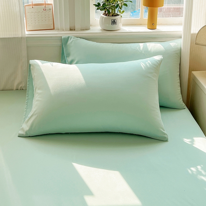 91家纺网 家纺一手货源 找家纺 易展家居 2026新款水洗棉大豆纤维夏被 无染-奶昔绿