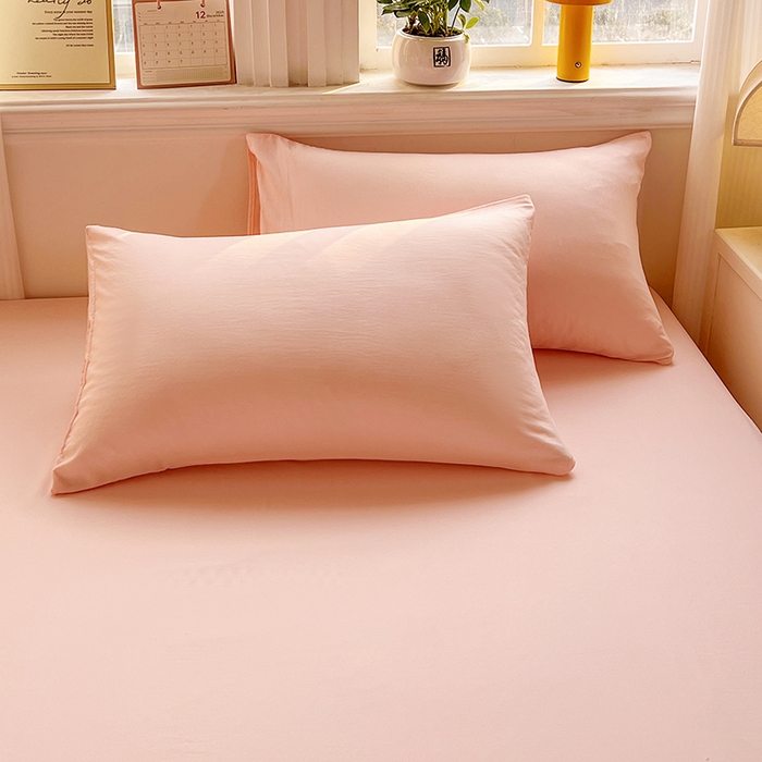 91家纺网 家纺一手货源 找家纺 易展家居 2026新款水洗棉大豆纤维夏被 熊猫-奶昔粉