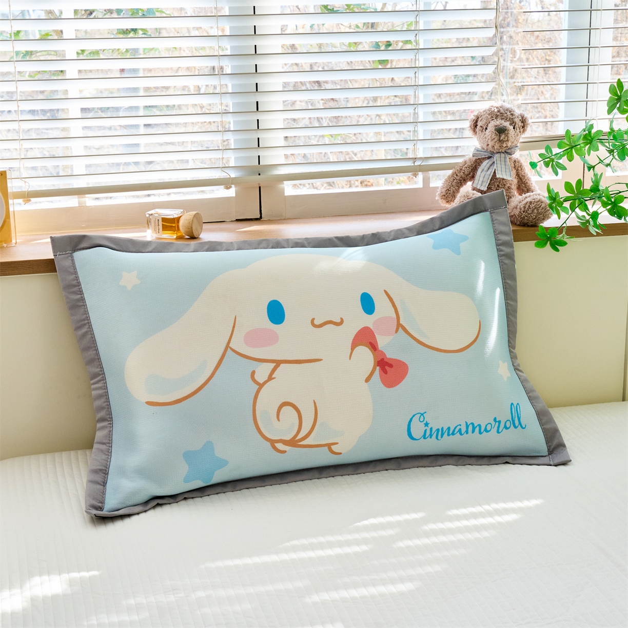 91家纺网 家纺一手货源 找家纺 （总）兄弟坊 2026新款正版授权卡通儿童冰丝枕套枕头枕芯午睡枕卡通枕套