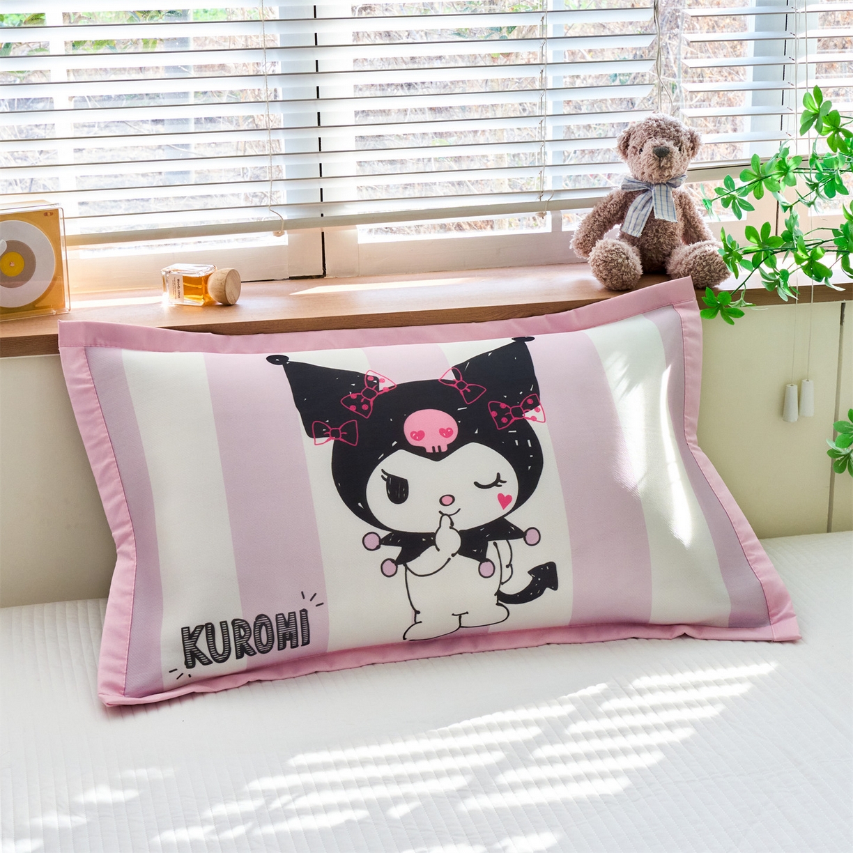 91家纺网 家纺一手货源 找家纺 （总）兄弟坊 2026新款正版授权卡通儿童冰丝枕套枕头枕芯午睡枕卡通枕套