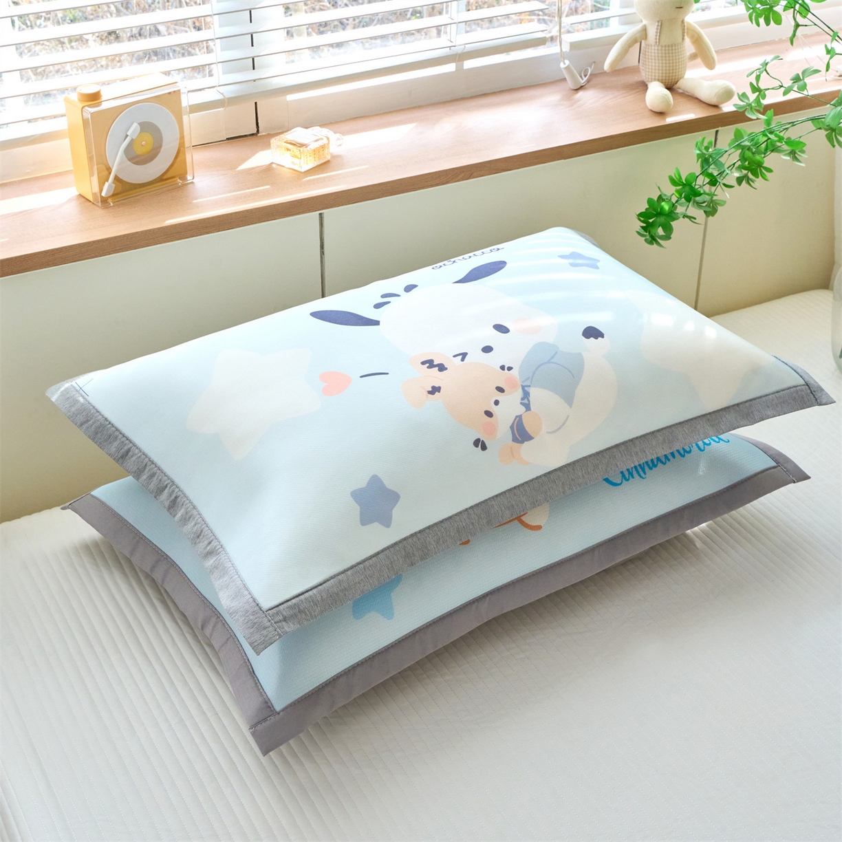 91家纺网 家纺一手货源 找家纺 兄弟坊 2026新款正版授权卡通儿童冰丝枕套枕头枕芯午睡枕卡通枕套 帕恰伙伴