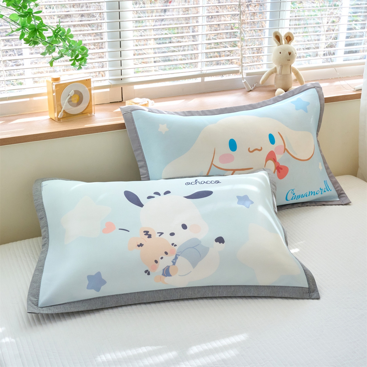 91家纺网 家纺一手货源 找家纺 兄弟坊 2026新款正版授权卡通儿童冰丝枕套枕头枕芯午睡枕卡通枕套 帕恰伙伴